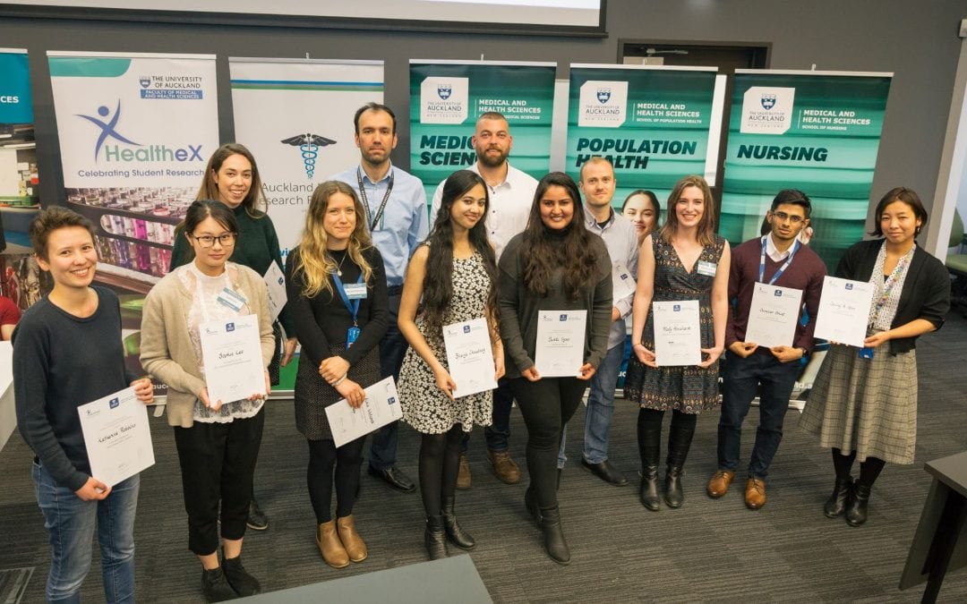 School of Medical Sciences Prize Winners of the 13th annual HealtheX Conference