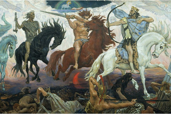 The Four Horsemen, a striking metaphor for neurodegenerative brain diseases